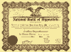 National Guild of Hypnotists Certificate