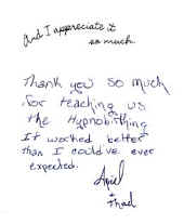HypnoBirthing™ Testimonial hypno-birthing
