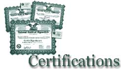 Hypnotherapy Certifications