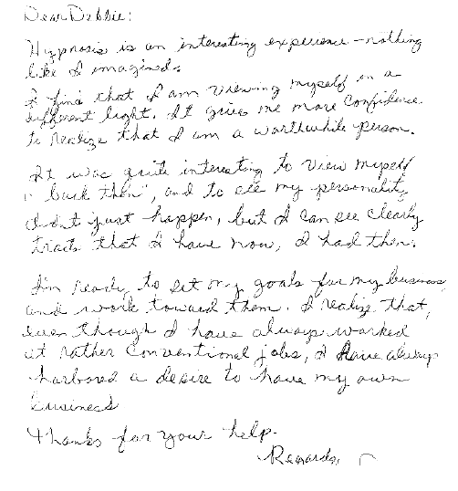 Motivation and Confidence Testimonial