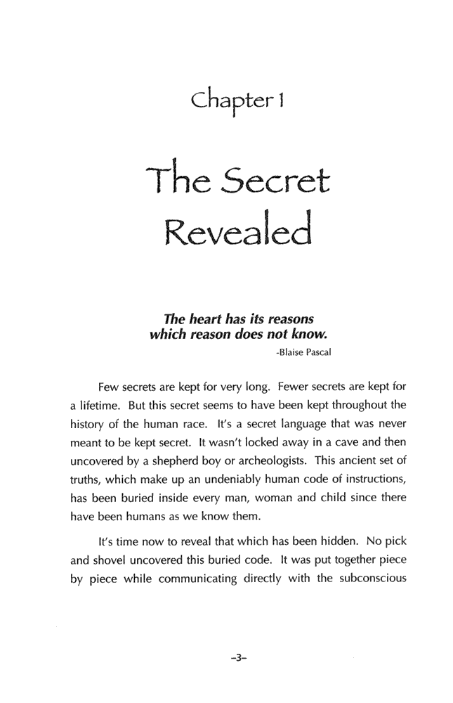 The Secret Language of Feelings Page 3