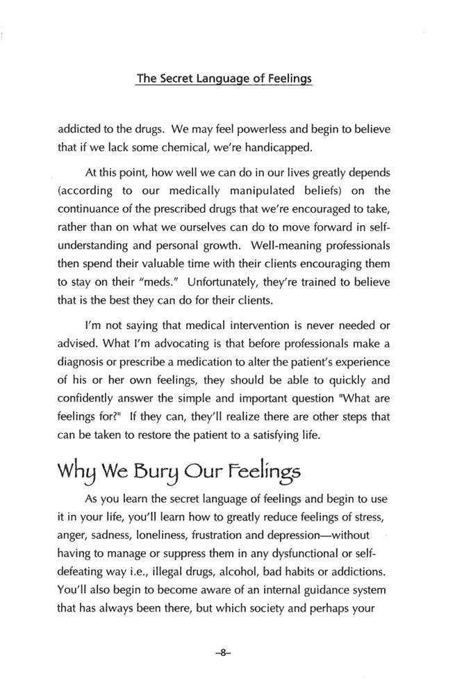 The Secret Language of Feelings Page 8